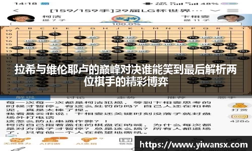 拉希与维伦耶卢的巅峰对决谁能笑到最后解析两位棋手的精彩博弈